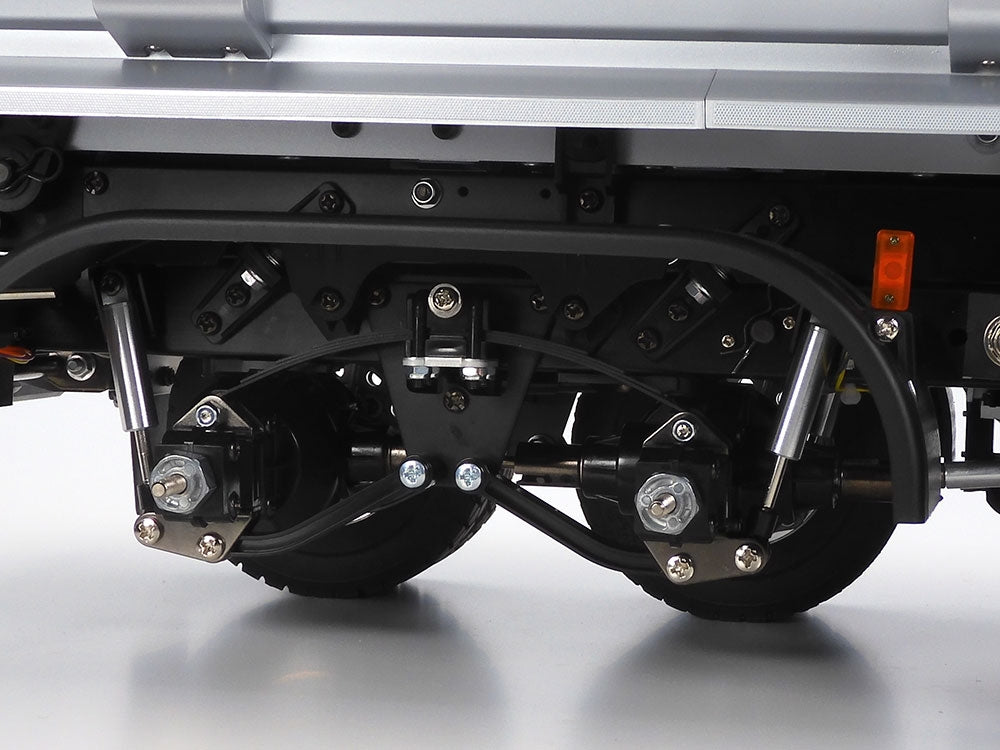 Tamiya RC Mercedes-Benz Arocs 8x4 Tipper Truck 4151 - Candy Green Edition - Item #47523