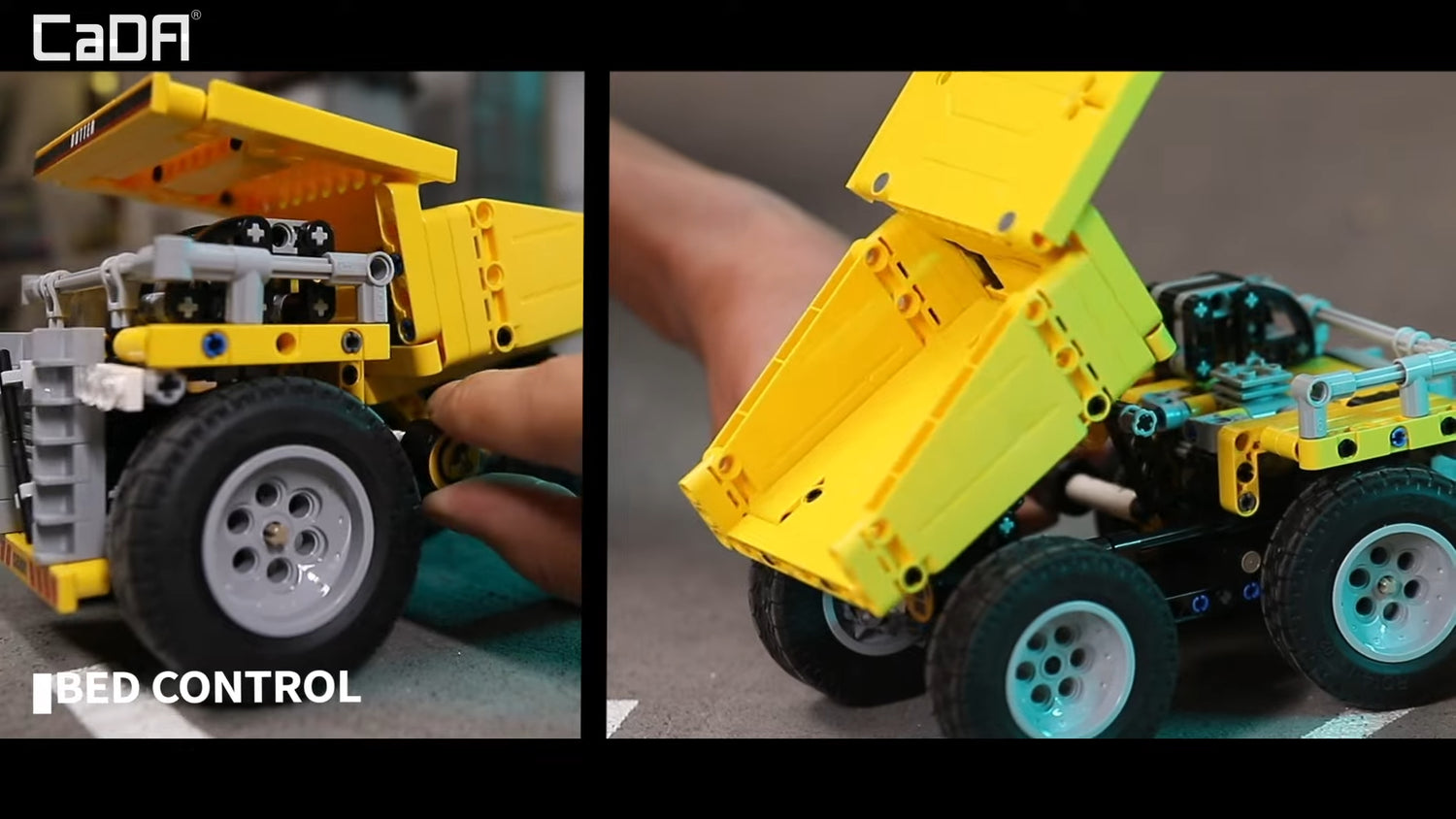 CaDA Heavy Duty Mining Truck 372 Pieces Brick Model Kit C65001W