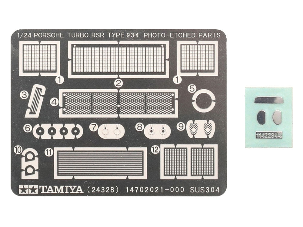 Tamiya Porsche 934 Turbo RSR Vaillant 1/24 Model Kit - Item #24334