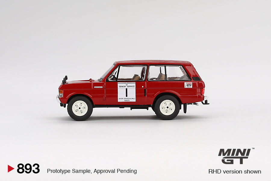 Mini GT Range Rover 1971 International Hill Rally Winner RHD 1:64 - MGT00893-R