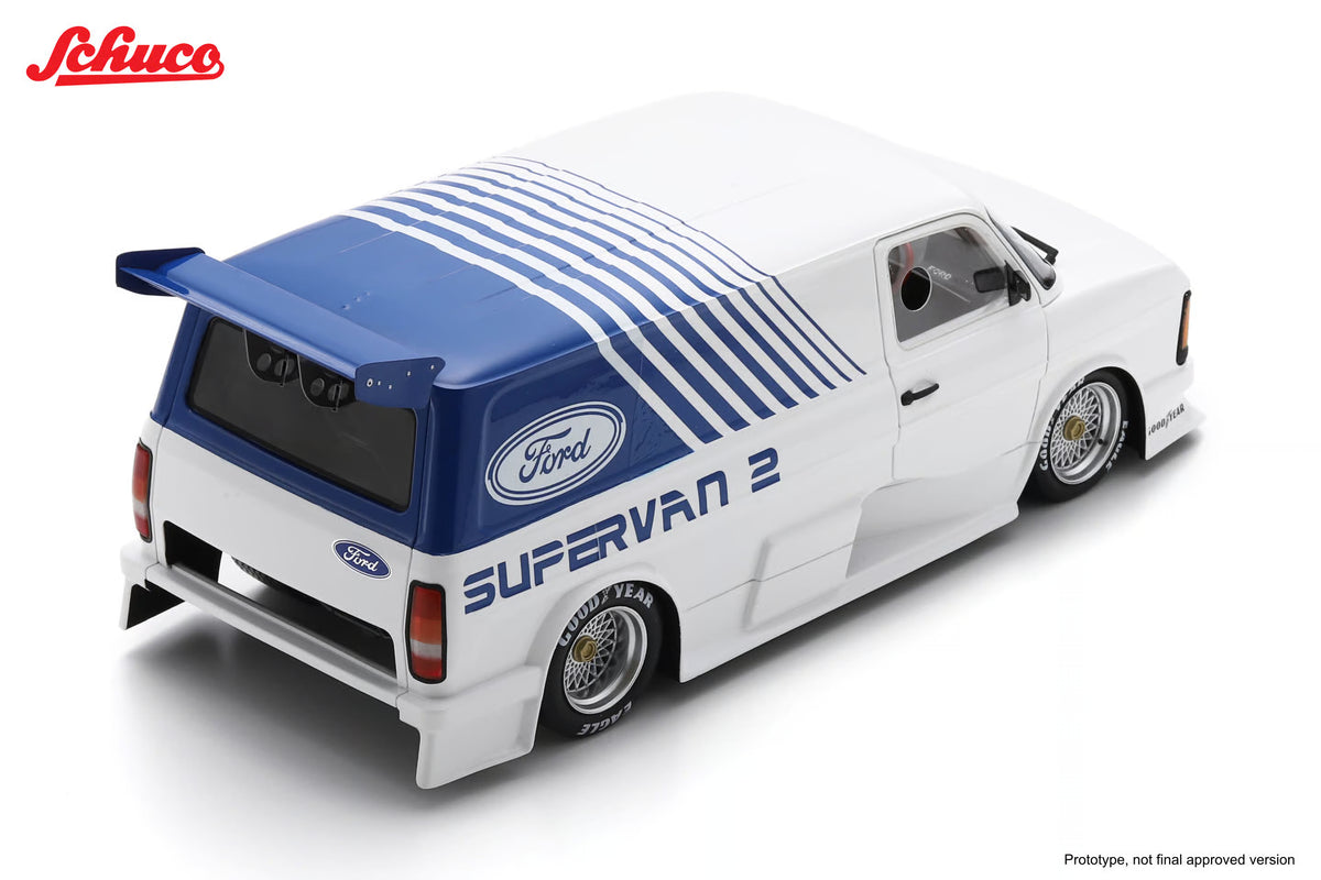 Schuco Ford Transit SuperVan 2 1984 1:18 SHU00661