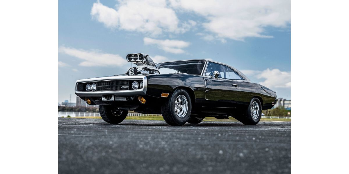 Kyosho Dodge Charger R/T 1970 Fast & Furious Black 1:12 Scale Resin KSR12008A