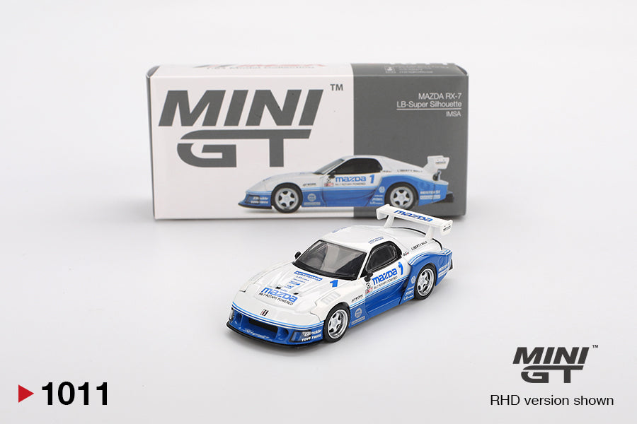 Mini GT MAZDA RX-7 LB-Super Silhouette IMSA RHD 1:64 - MGT01011-R