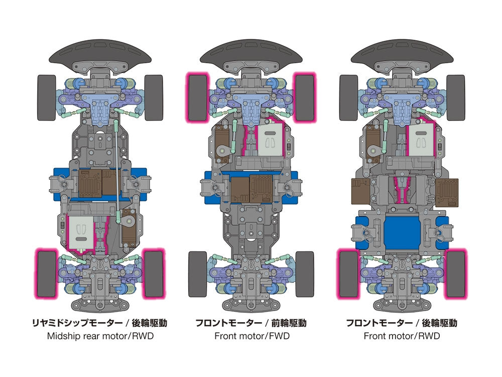 Tamiya RC Peugeot 306 Maxi - Pre-Painted Limited Edition - BT-01 - Item #47513