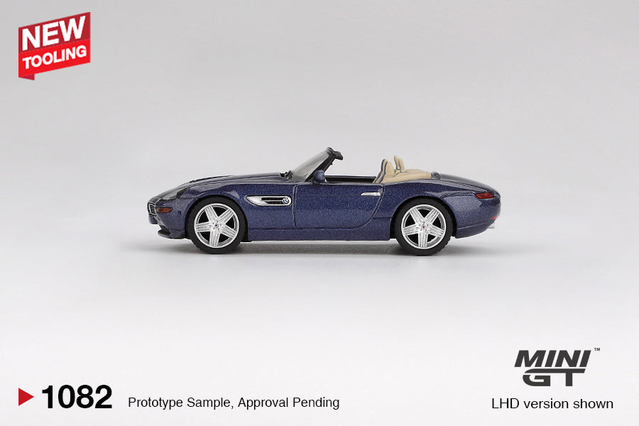 Mini GT BMW Z8 Alpina Alpine Blue LHD 1:64 - MGT01082-L
