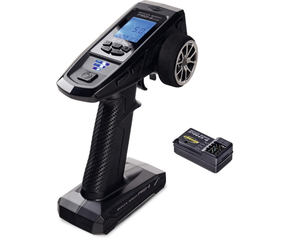 Carson Reflex Wheel Pro 4 2.4GHz LCD RC Radio