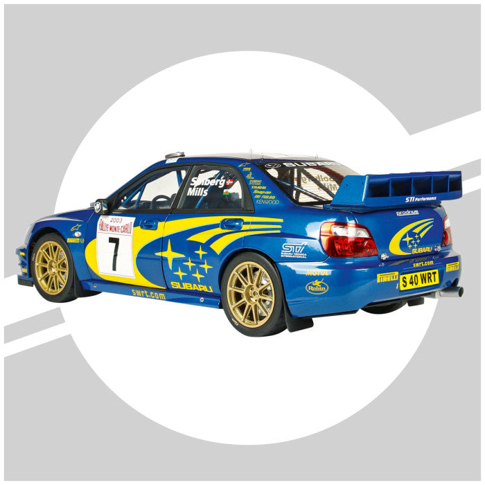 IXO Collections Subaru Impreza STI WRC 1:8 Scale Metal and Plastic Full Kit IXC.SUB.FK