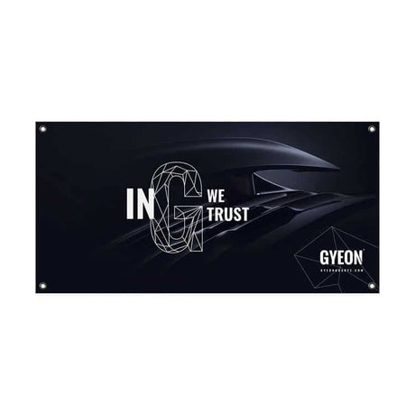 Gyeon Banner - In G We Trust (RH Logo)