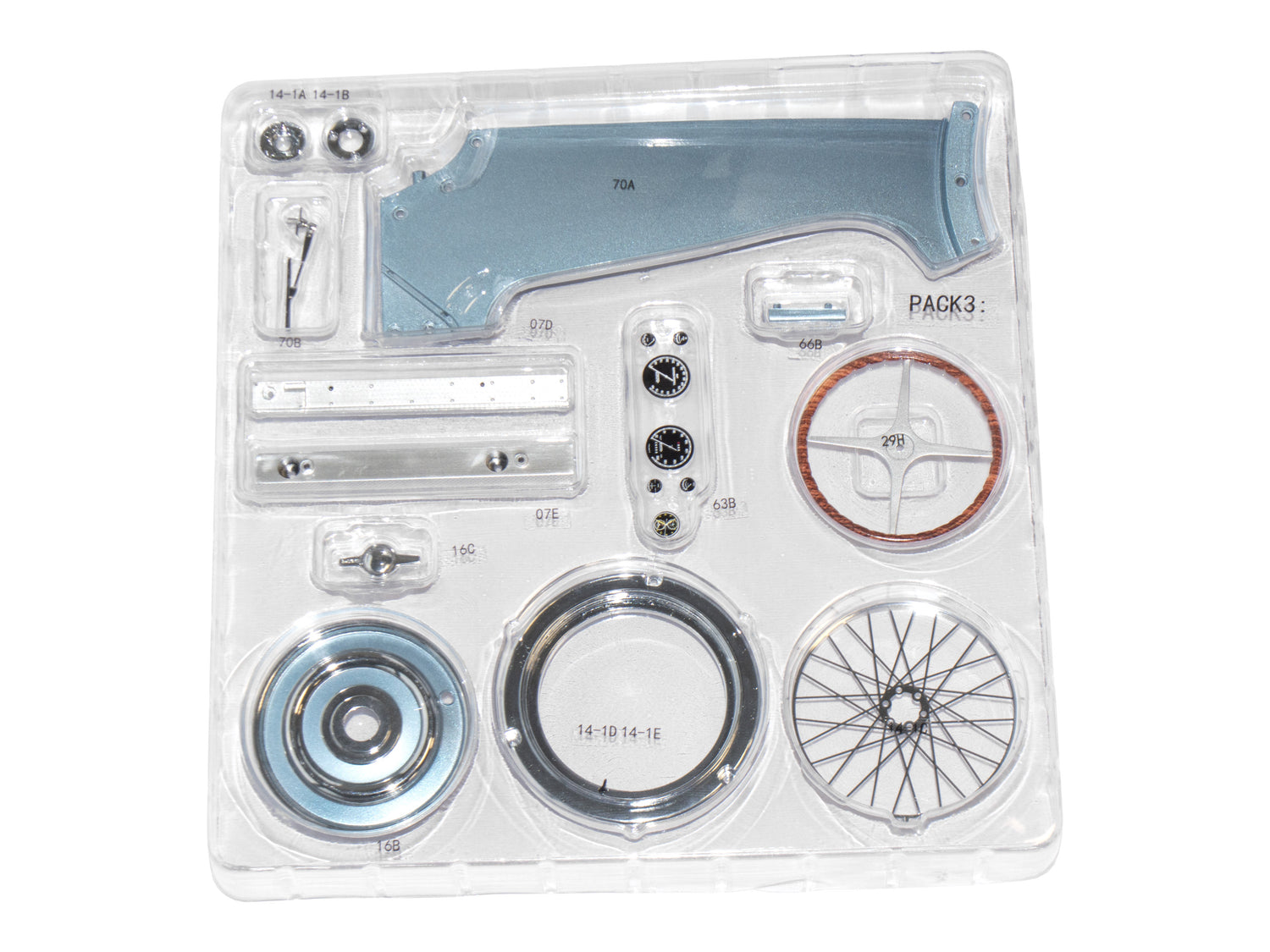 IXO Collections Bugatti SC57 Atlantic - Damaged Box - 1:8 Scale Metal and Plastic Full Kit IXC.BGA.FK