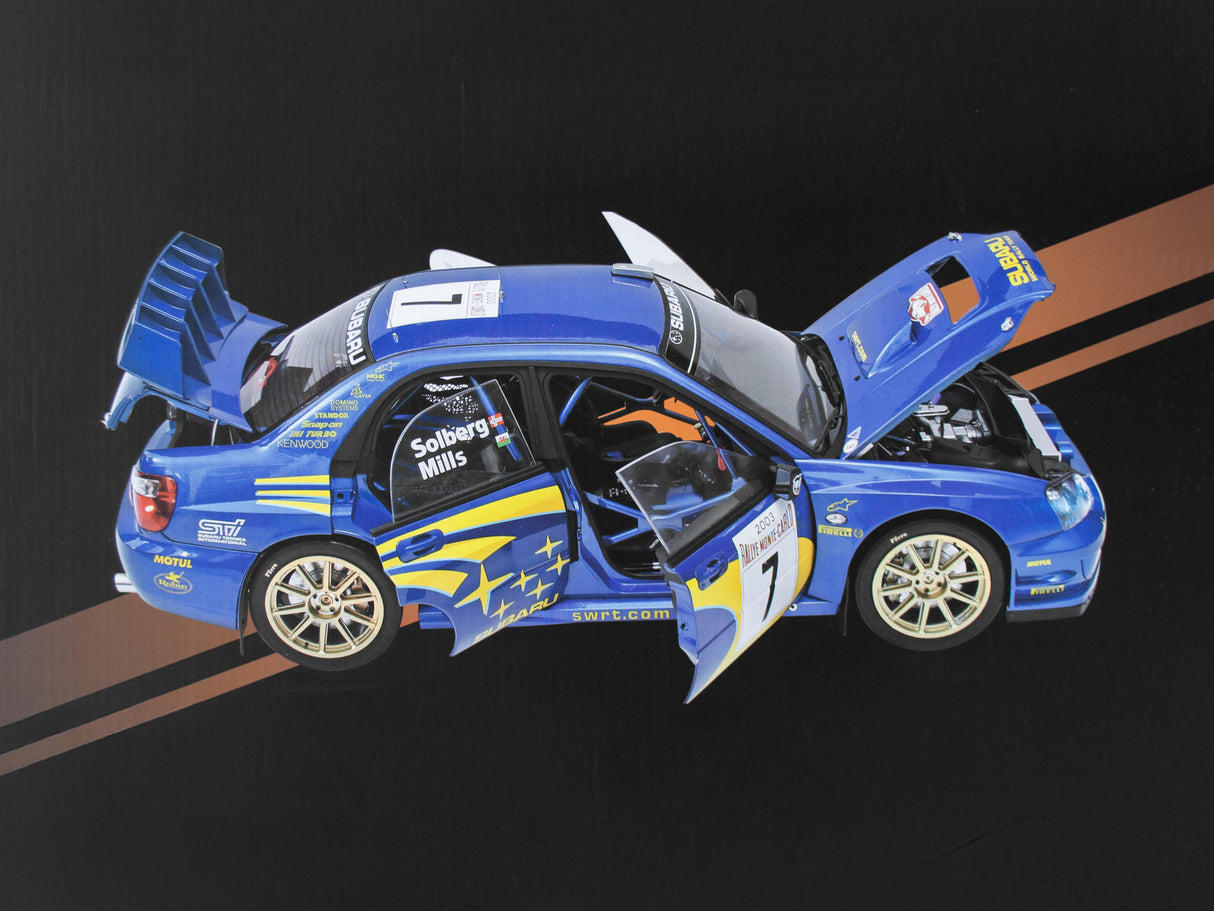 IXO Collections Subaru Impreza STI WRC 1:8 Scale Metal and Plastic Full Kit IXC.SUB.FK