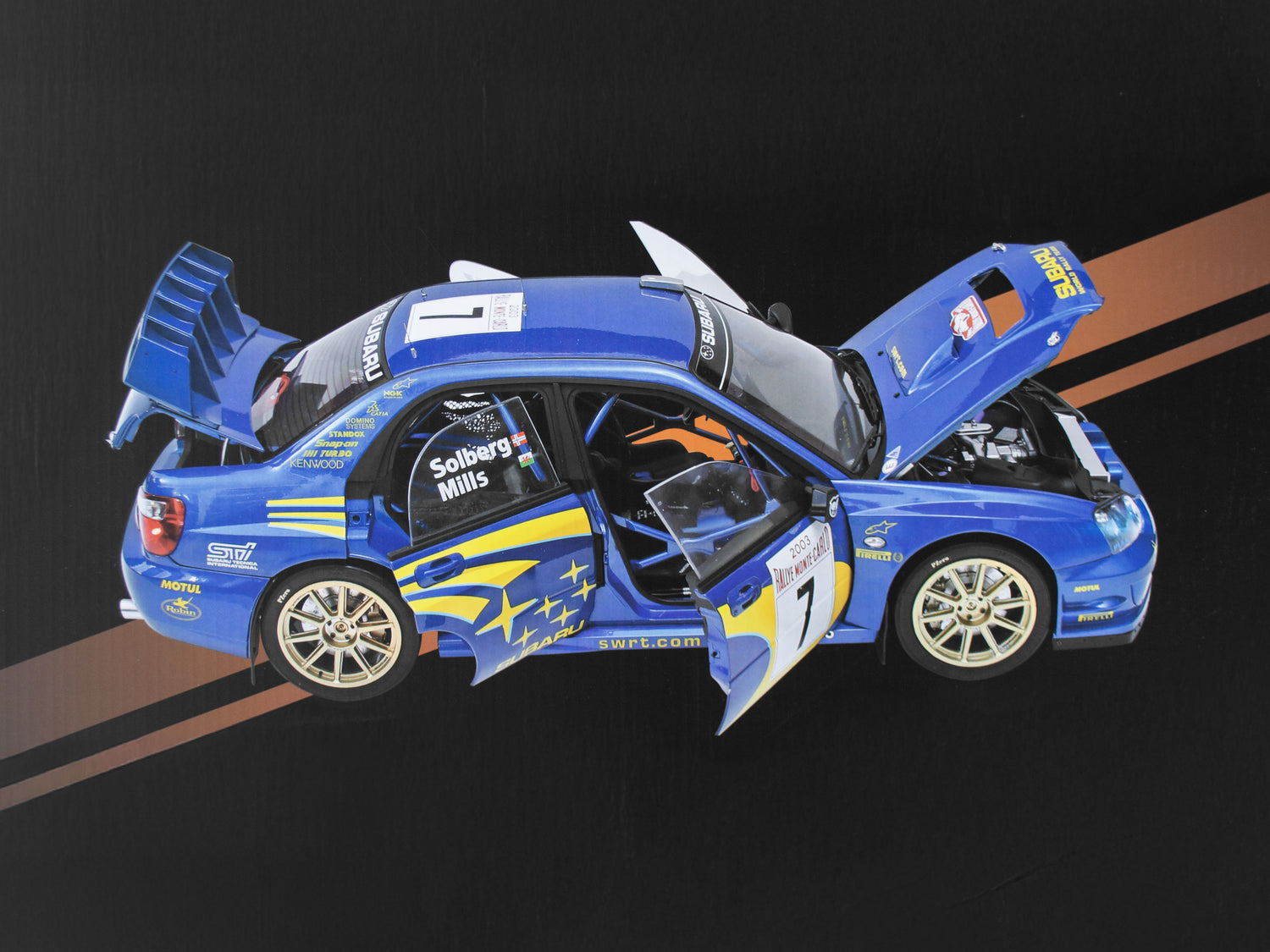 IXO Collections Subaru Impreza STI WRC 1:8 Scale Metal and Plastic Full Kit IXC.SUB.FK