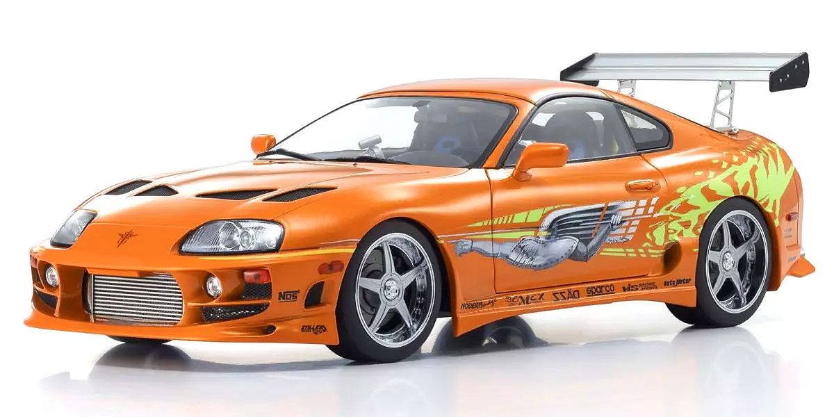 Kyosho Toyota Supra Turbo Fast & Furious Orange Pearl 1:18 Scale KS08975FF