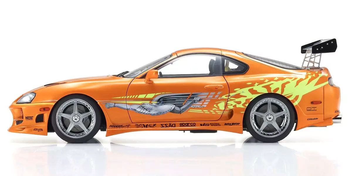 Kyosho Toyota Supra Turbo Fast & Furious Orange Pearl 1:18 Scale KS08975FF
