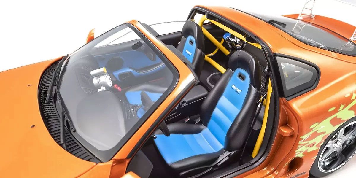 Kyosho Toyota Supra Turbo Fast & Furious Orange Pearl 1:18 Scale KS08975FF