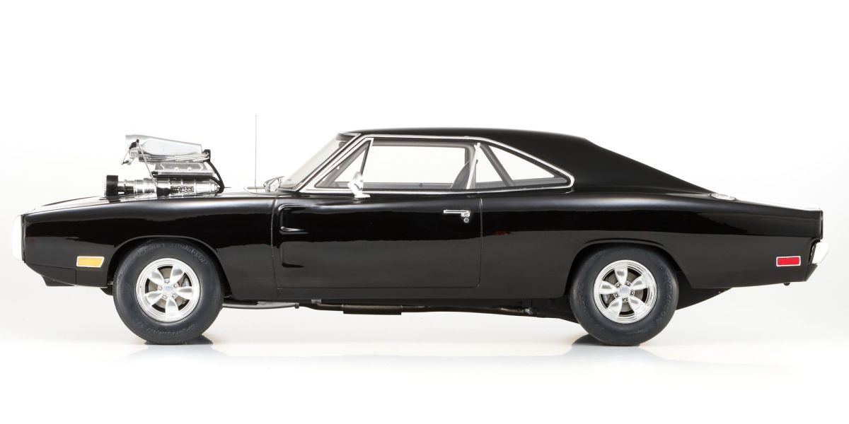 Kyosho Dodge Charger R/T 1970 Fast & Furious Black 1:12 Scale Resin KSR12008A