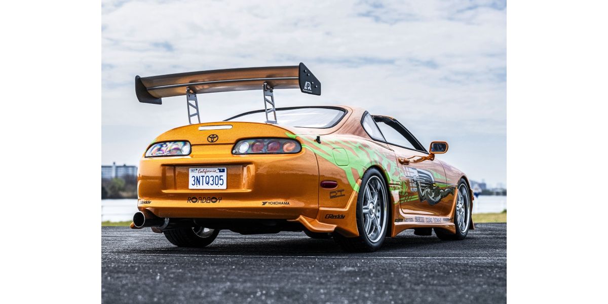 Kyosho Toyota Supra Turbo Fast & Furious Orange Pearl 1:12 Scale Resin KSR12009A