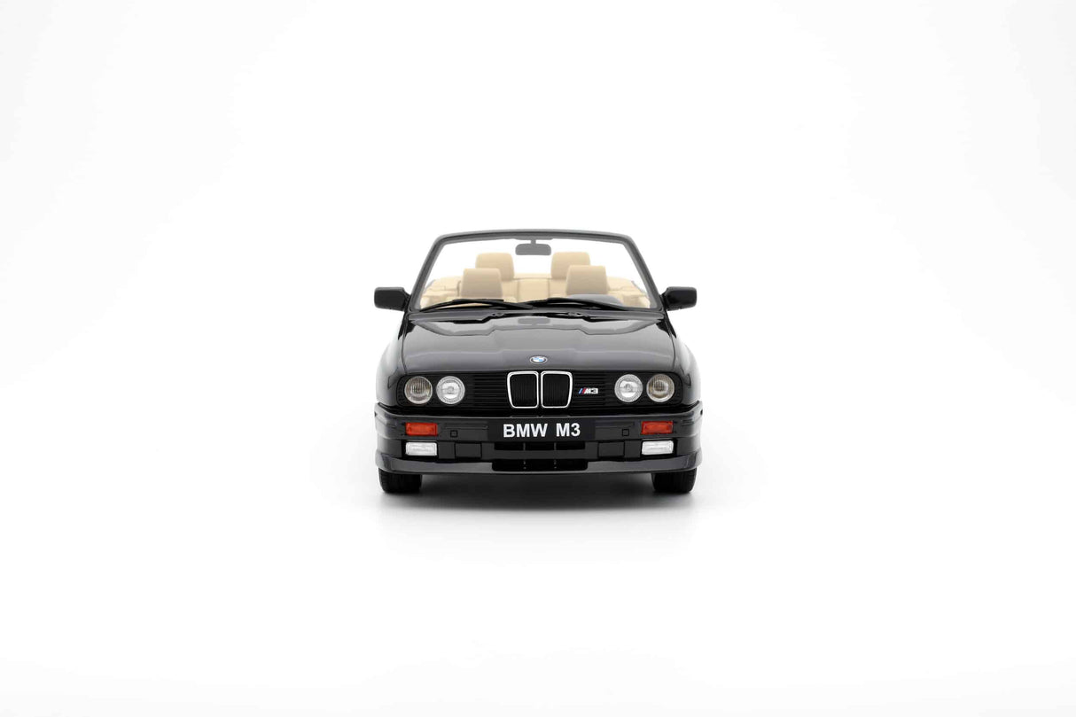 Otto Mobile BMW E30 M3 Convertible Black 1989 1:18 - OT1012
