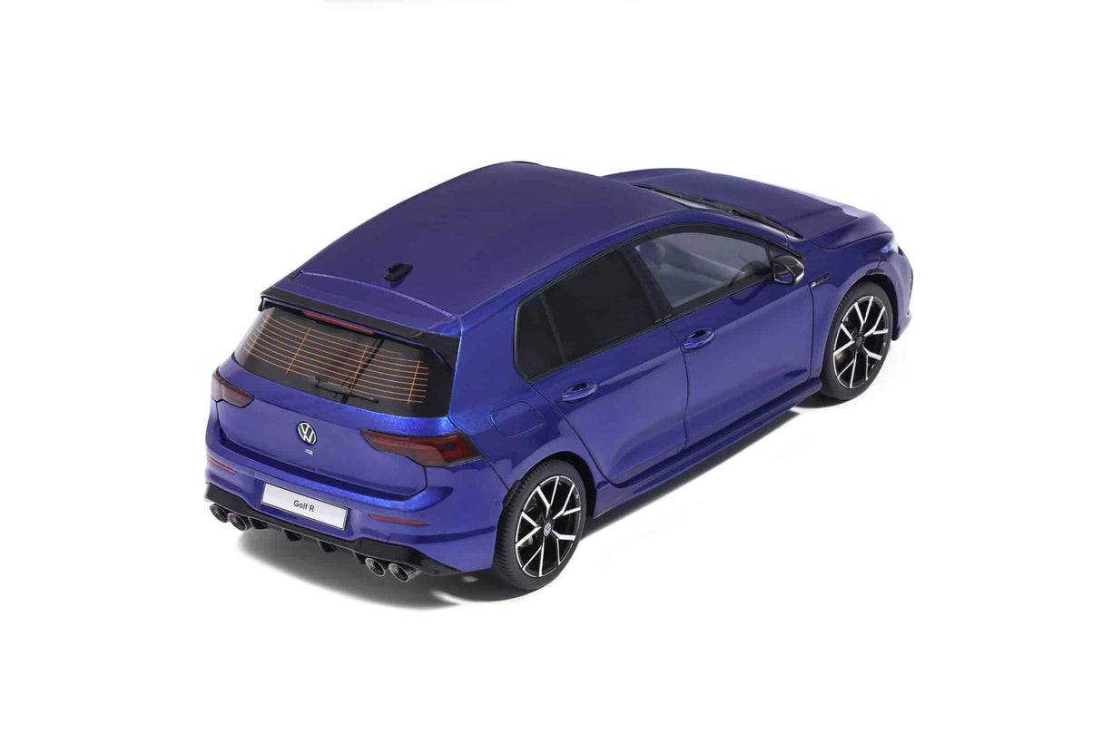 Otto Mobile Volkswagen Golf VIII R Blue 2021 1:18 - OT413