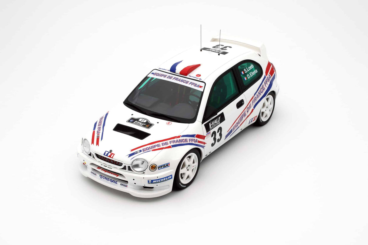 Otto Mobile Toyota Corolla WRC S. Loeb Tour de Corse 2000 1:18 - OT996