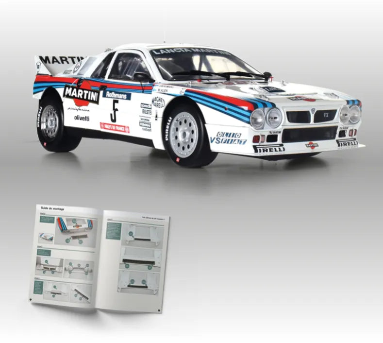 IXO Collections Lancia 037 1:8 Scale Metal and Plastic Full Kit IXC.LAN.FK