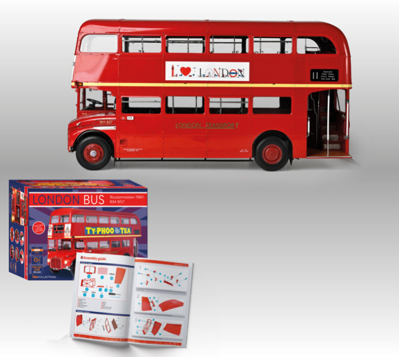 IXO Collections Routemaster Bus 1961 1:12 Scale Metal and Plastic Full Kit 1247 parts IXC.RTM.FK