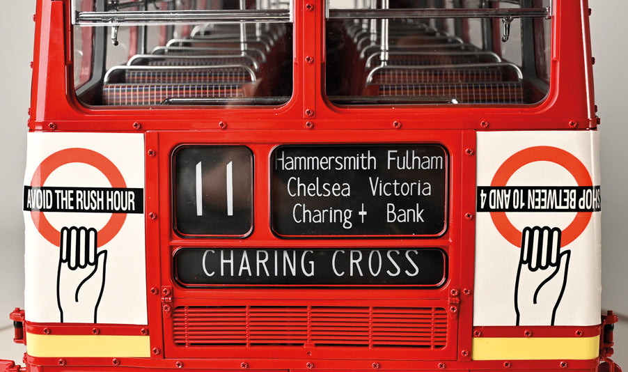 IXO Collections Routemaster Bus 1961 1:12 Scale Metal and Plastic Full Kit 1247 parts IXC.RTM.FK