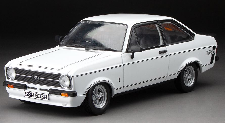 Sun Star Ford Escort MKII RS Mexico Diamond White 1976 RHD – 1:18 - 4633R - New 2024