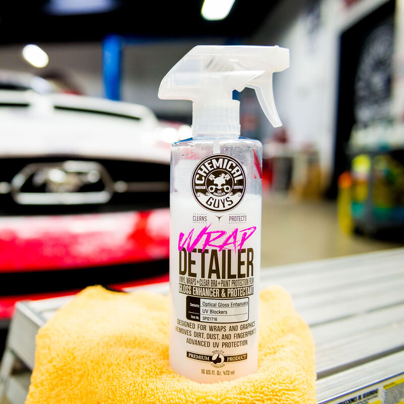 Chemical Guys Wrap Detailer Gloss Enhancer & Protectant for Vinyl Wraps - 16oz