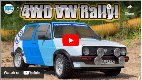 VW Golf MK2 GTI 16V Rally MF-01X 4WD Chassis