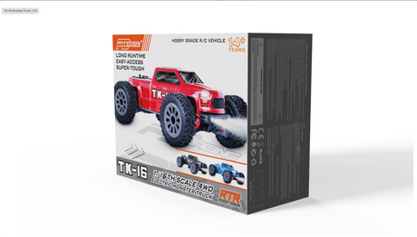 PD Racing RC RTR Brushed Truck TK-16 - 1/16 Item #PD303T Box