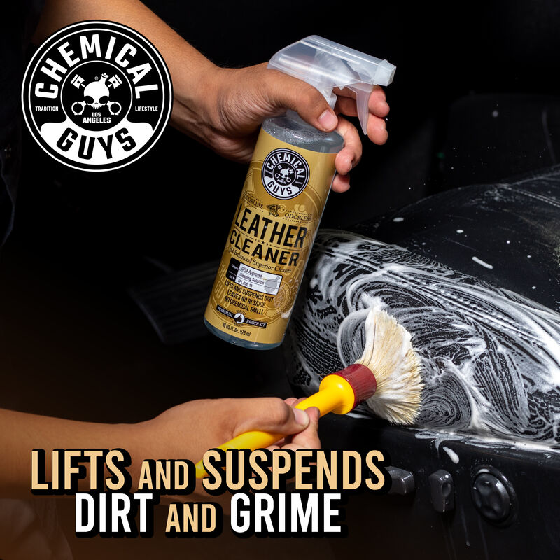 Chemical Guys Leather Cleaner Colourless & Odourless Super Cleaner
