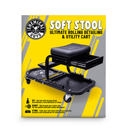 Chemical Guys Soft Stool Ultimate Utility Detailing Cart