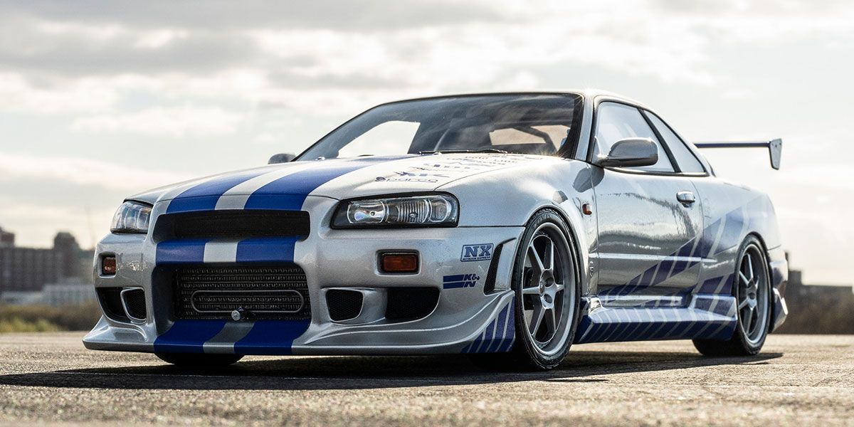 Kyosho Nissan Skyline R34 GT-R "Fast & Furious" 1:12 Scale Resin KSR12007A