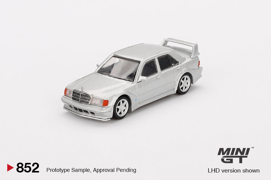 Mini GT Mercedes-Benz 190E 2.5-16 Evolution II Astral Silver 1:64 - MGT00852-L