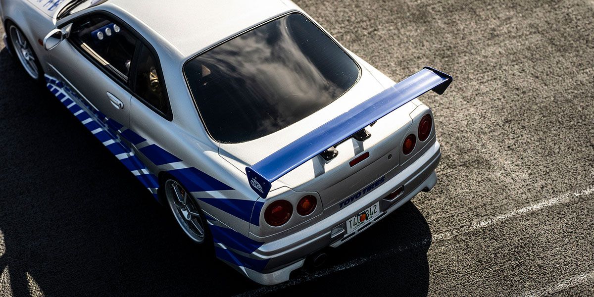 Kyosho Nissan Skyline R34 GT-R "Fast & Furious" 1:12 Scale Resin KSR12007A
