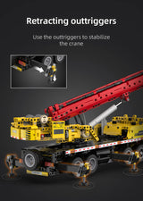 CaDA Mobile Crane - Full Function 1831 Pieces Brick Model Kit C61081W