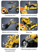 CaDA Excavator 467 Pieces Brick Model Kit C65003W