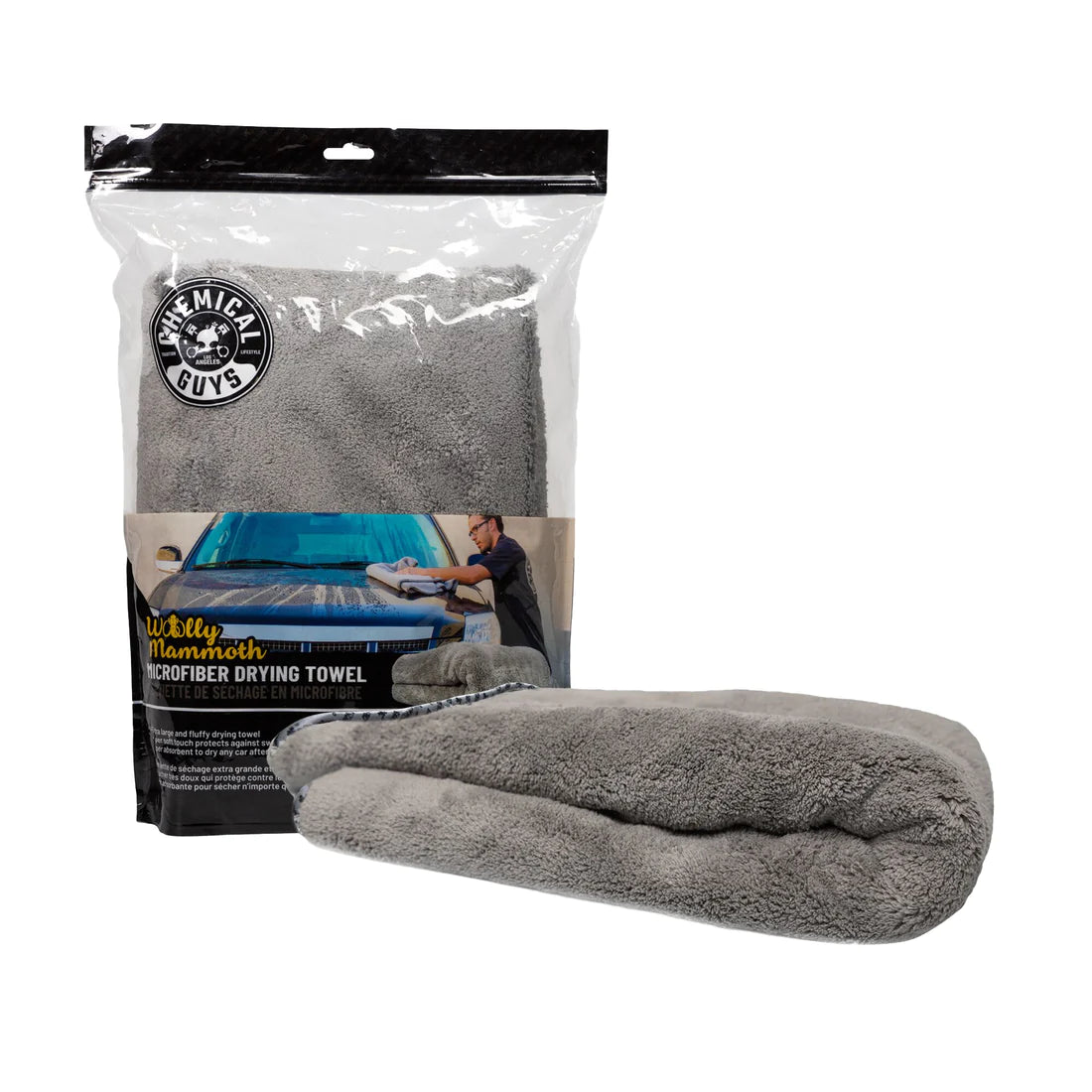 Chemical Guys Woolly Mammoth Microfibre Dryer Premium Towel 36" x 25"