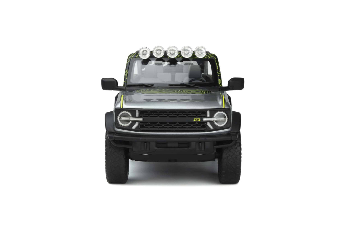 GT Spirit Ford Bronco by RTR Iconic Silver 2022 1:18 - GT404