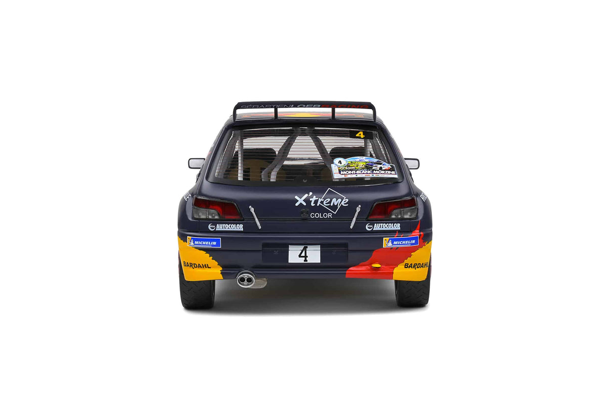 Solido Peugeot 306 Maxi Rally Du Mont Blanc #4 S. Loeb / D. Elena 2021 1:18 S1808301