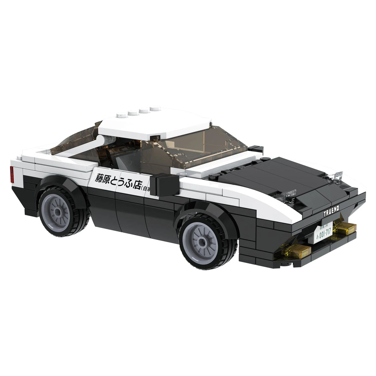 CaDA Initial D Toyota Trueno AE86 Car 1:24 280 Pieces Brick Model Kit C55014W