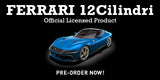 Pocher Ferrari 12Cilindri - Blu Corsa - 1:8 Scale Assembly Kit - HK127
