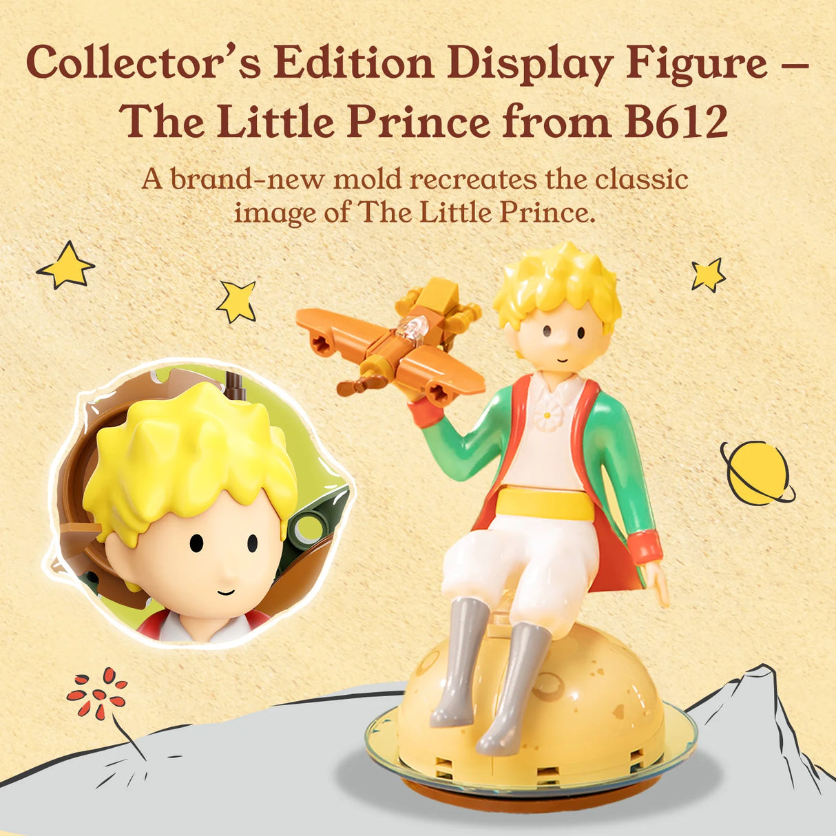 Pantasy Le Petit Prince™ Starry Journey 300 pcs Brick Model Kit 86335