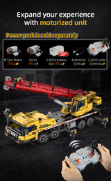 CaDA Mobile Crane - Full Function 1831 Pieces Brick Model Kit C61081W