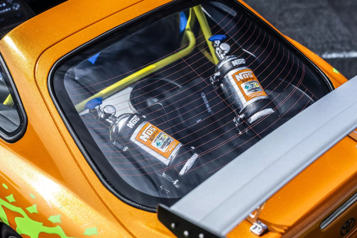 Kyosho Toyota Supra Turbo Fast & Furious Orange Pearl 1:12 Scale Resin KSR12009A