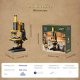 Pantasy Retro Microscope with Accessories Set 1107 pcs Brick Model Kit 85034