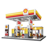 CaDA Shell Retail Station 1309 Pieces Brick Model Kit C66026W