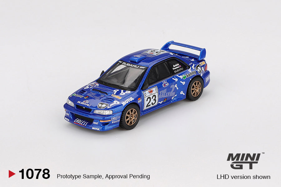 Mini GT Subaru Impreza WRC99 #23 2000 Acropolis Rally 1:64 - MGT01078-L