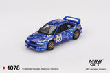 Mini GT Subaru Impreza WRC99 #23 2000 Acropolis Rally 1:64 - MGT01078-L