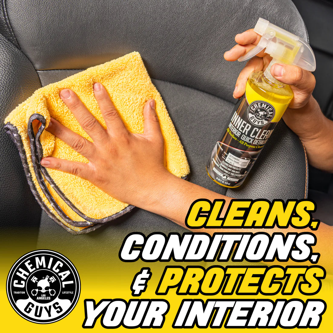 Chemical Guys InnerClean Interior Quick Detailer and Protectant - 16oz